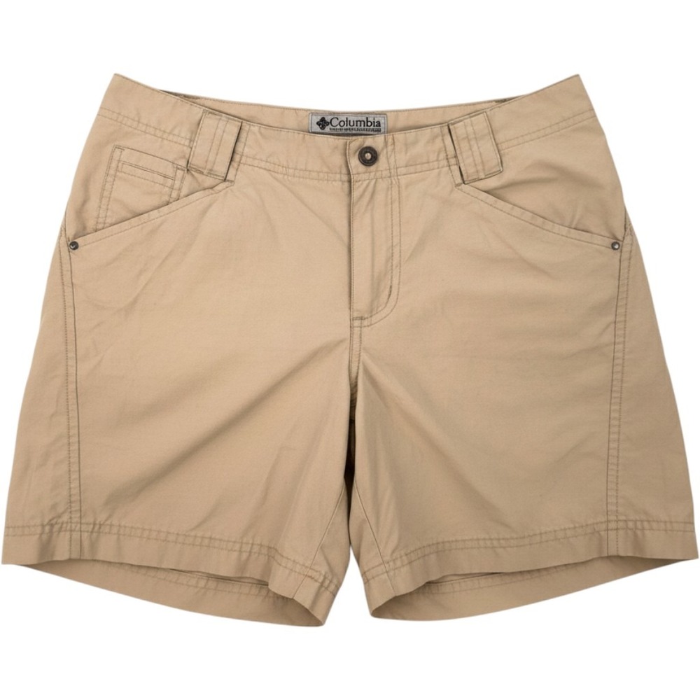 Columbia GRT Hiking Shorts Womens 4 Tan Khaki Outdoor Trail Gorpcore Utility